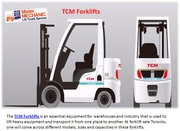 TCM Forklifts Truck In Toronto