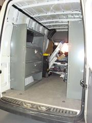  Dodge Sprinter Van Interior Shelving Storage